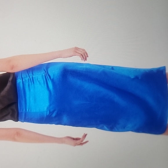 ENDLESS ROSE SIDE RUCHED FRONT SLIT MIDI SKIRT SIZE XS - Picture 3 of 6